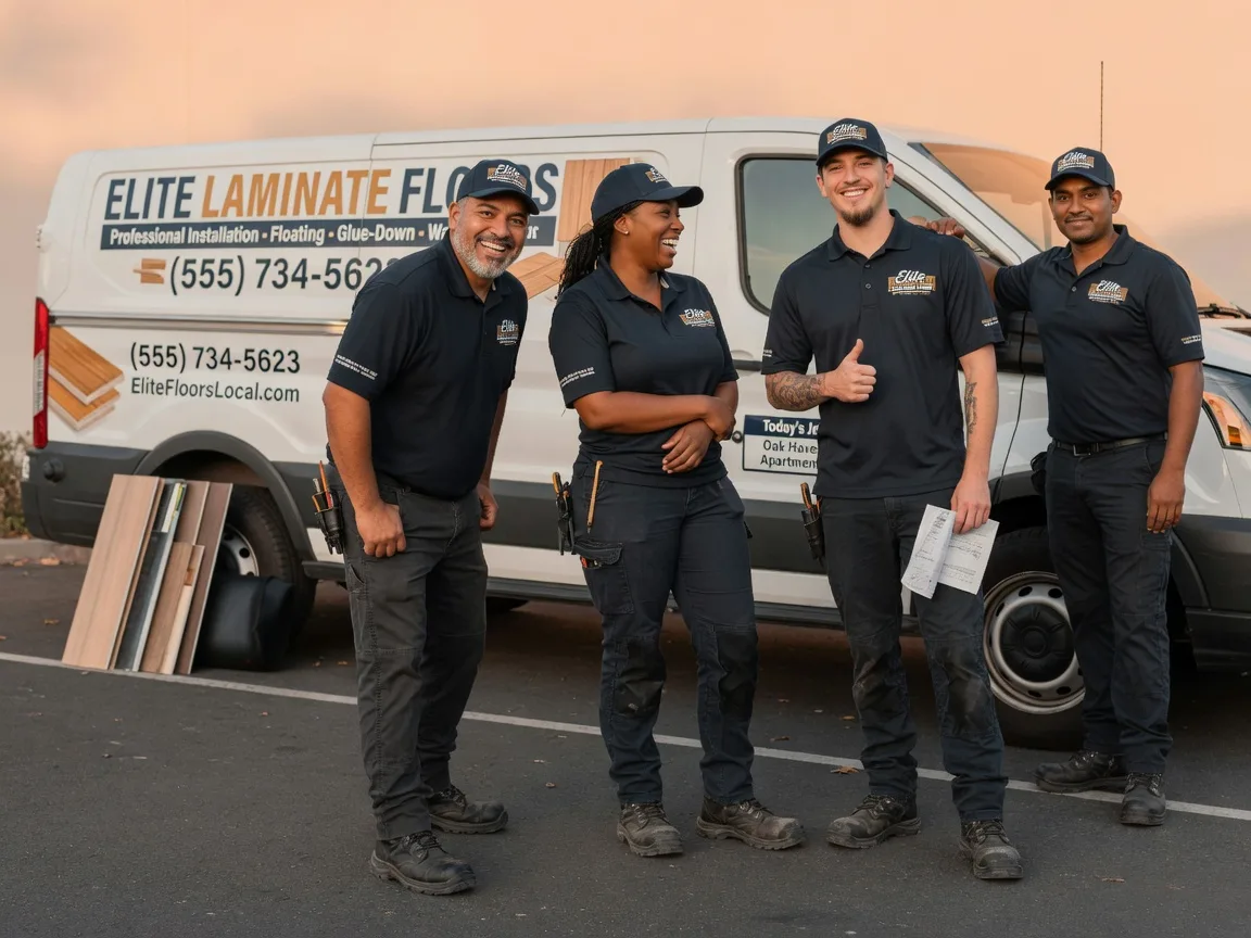 Laminate flooring installation company in Luther, OK